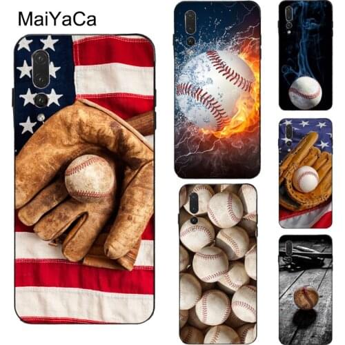 MaiYaCa Vintage Baseball Ball Sport Case For Huawei Honor 8X 9X 9 10 Lite 20 Pro 10i 7A Pro 7C 8A 8C 8S Y6 Y9 Y7 2019 Nova 5T