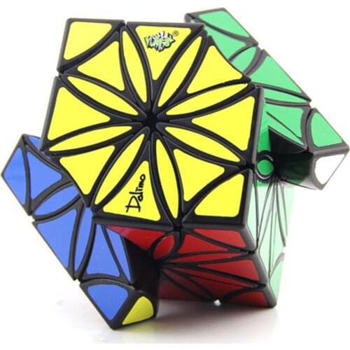 LanLan Magic Flower Strange-shaped Magic Cube Speed Puzzle Petal Cubes Birthday Gift Educational Toys For Kids Children Grownups