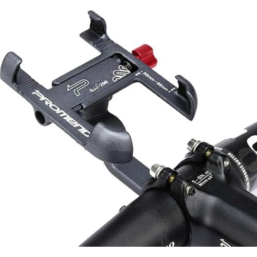 360° Rotatable Bike Motorcycle Phone Stand Holder Aluminum Adjustable Bicycle Phone Holder Bracket Anti-Slip Mobile Brackets