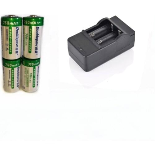 4PCS Original 3.7V 750mAh CR123A 16340 rechargeable battery lithium battery +16340 lithium battery smart charger