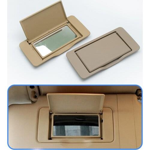 Car Sun Shade Visor Makeup Mirror Cosmetic Mirror Cover For Mercedes Benz ML/GL/R Class W164 W251 2005-2011 Auto Accessories