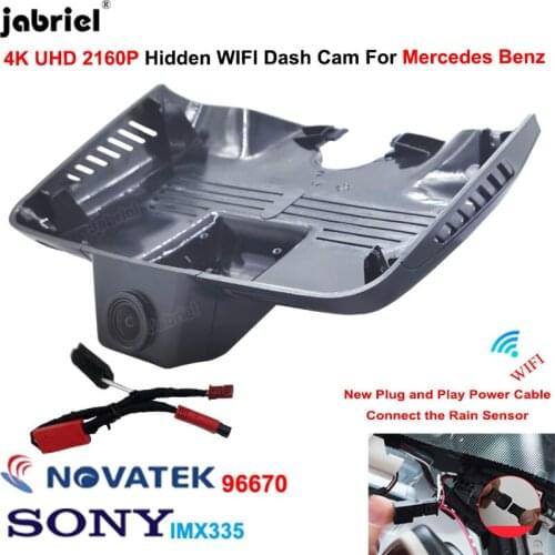 4K Car Dvr Dash Cam For Mercedes Benz C Class w205 c204 c205 2014-2018 For Mercedes GLC x253 c253 2016-2019 glc43 glc63 c43 c63