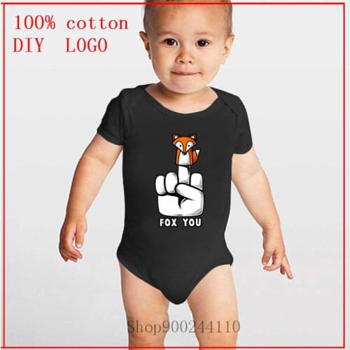 Fox You baby boy and girl Bodysuit Baby romper Body Suit Cotton Newborn Summer Baby One-Pieces Jumpsuit Ropa de bebe Infant