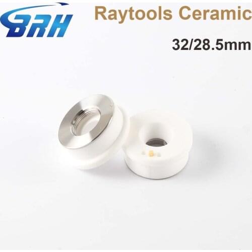 BRH Raytools Ceramic Nozzles Holder Dia 32mm For Raytools AK270/BT230/BT240 Laser Head Bodor Glorystar Fiber Laser Machines