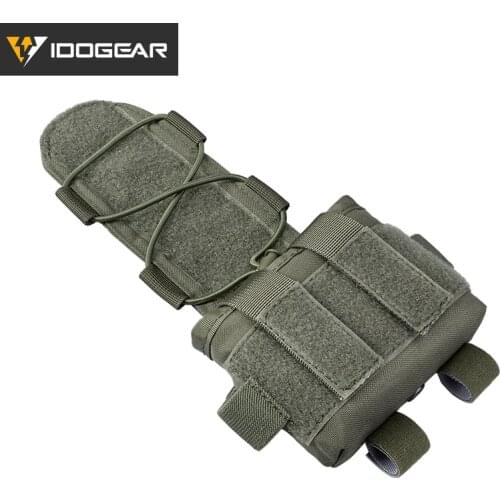 IDOGEAR MK2 Battery Case for Tactical Helmet Hunting Camo Combat Military Tactical Battery Pouch 3525