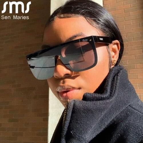 Square Sunglasses Women Luxury Brand Designer Sunglasses Men Gradient Lens Big Frame Retro Eyeglasses Eyewear Sun Glass Shades