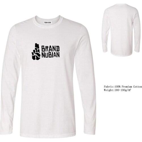 TARCHIA 2021 New Men T-Shirt Cute Printed T Shirt Tees Tops Big Size XS-XXL 100% Cotton Spring Autumn Long Sleeve