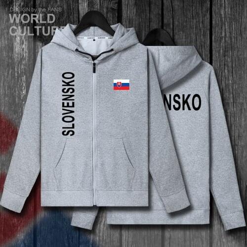 Slovak Republic Slovakia SVK Slovensko top mens clothes mens fleeces hoodies winter cardigan jerseys men jackets and coat 2018