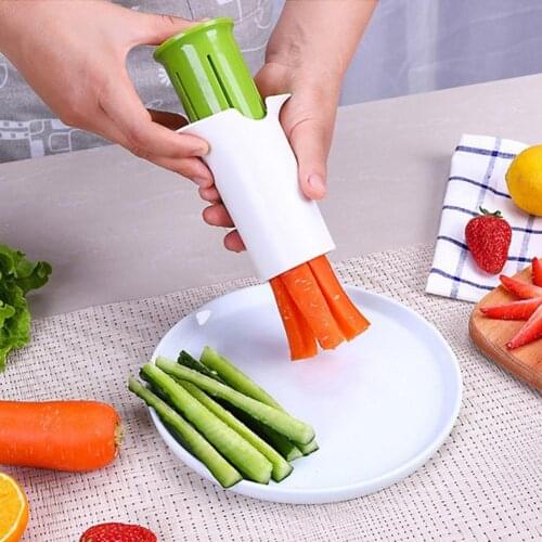New Carrot Cucumber Vegetable Fruit Spiral Blade Cutter Slicer Kitchen Gadget Tool