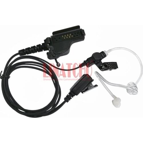 XTS2500 XTS5000 MT1500 MT2000 HT1000 digital intercom walkie talkie PTT mic air tube earphone