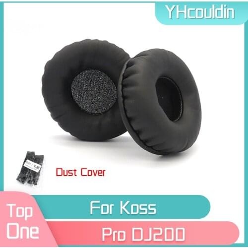 YHcouldin Ear Pads For Koss Pro DJ200 Headphone Replacement Earpads Velvet Ear Pad