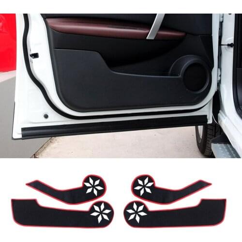 QCBXYYXH For Nissan Qashqai 2007-2015 2colors Car Styling Protector Side Edge Protection Pad Protected Anti-kick Door Mats Cover