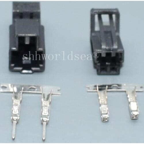 Shhworldsea 2 Pin 4B0971832 4B0 971 832 4E0 972 575 Door Lamp Socket Interior LED Light Plug Speaker Connector For Audi VW Skoda