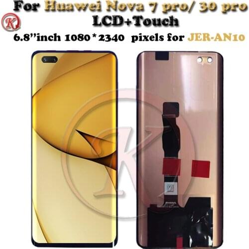 6.57‘’NEW for Huawei Honor 30 Pro LCD Touch Screen Digitizer Assembly 6.57" For Huawei Nova 7 Pro LCD Display EBG-AN00 LCD