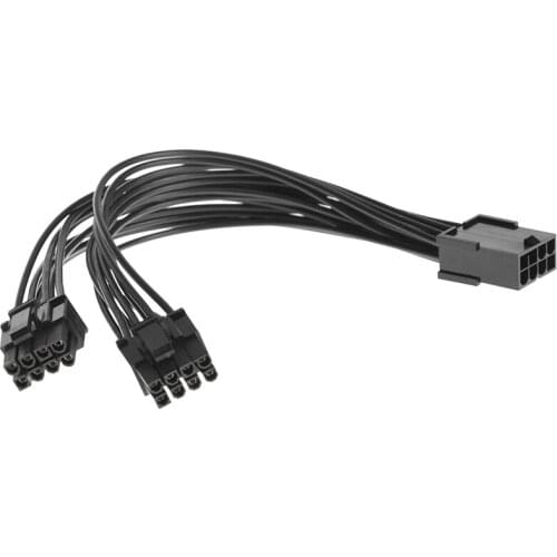 Computer graphics card adapter 6p to 8p 8p one minute two large 4P to 6pin 8p graphics card power expansion cable