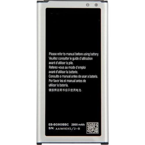 1x 2800mAh EB-BG900BBC EB-BG900BBE Battery For Samsung S5 i9600 i9602 i9605 G900F G900T G9008 G9009D G9006W G900 S5 Neo SM-G903
