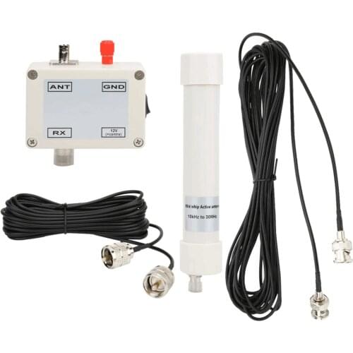 MiniWhip Active Antenna 10KHZ to 30MHZ mini whip HF LF VLF VHF SDR RX with portable cable