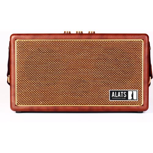 Alats 4" Portable Factory Price BT5.0 Classic Retro Speaker Outdoor USB Subwoofer Vintage Bluetooths Speaker