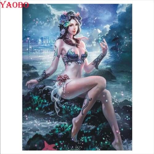 5D DIY Diamond Painting Anime beauty full drill square/round rhinestone Embroidery Diamond Mosaic girl cross stitch Kids Gift