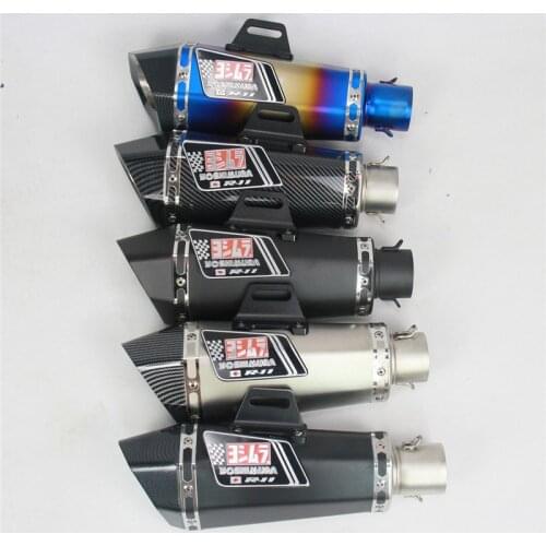 Free Shipping Motorcycle modified exhaust pipe universal small hexagon muffler R6 FZ8 DUKE390 R25 with DB Killer