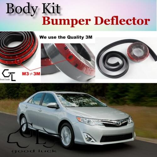 For TOYOTA Camry Solara Mark V Bumper Lip / TOP Gear Fans Spoiler Deflector For Car View Tuning / TOPGEAR Body Kit / Strip Skirt