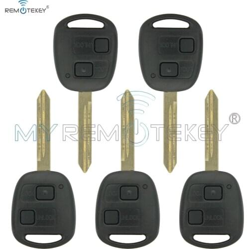 Denso(not Valeo) Remtekey 5pcs 2 Button 304mhz With no 4c 4d67 Chip optioanl Toy47 For Toyota Rav4 Corolla Yaris Keyless Entry