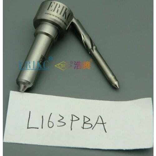Liseron ERIKC diesel engine part fuel injector L163 PBA, genuine common rail injector Nozzle L163PBA