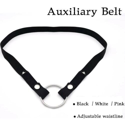 Elastic Band Chastity Device Auxiliary Belt Adjustable Rope Les Scrotum Rings sex furniture restraints bdsm toys