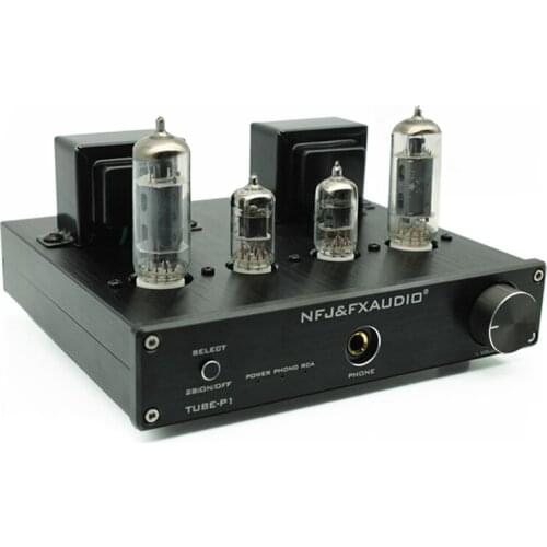 TUBE-P1 single-ended Class A 6J1 tube amplifier, 6P1 phono vinyl phono amplifier. Frequency response: 20Hz-20kHz