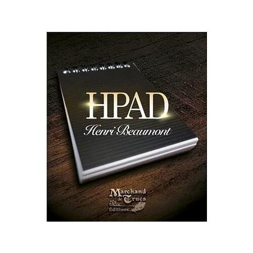 Hpad (DVD and Gimmick) - Magic Trick,Mentalism Magic,Close Up Magic Props,super effect,party Trick,illusion