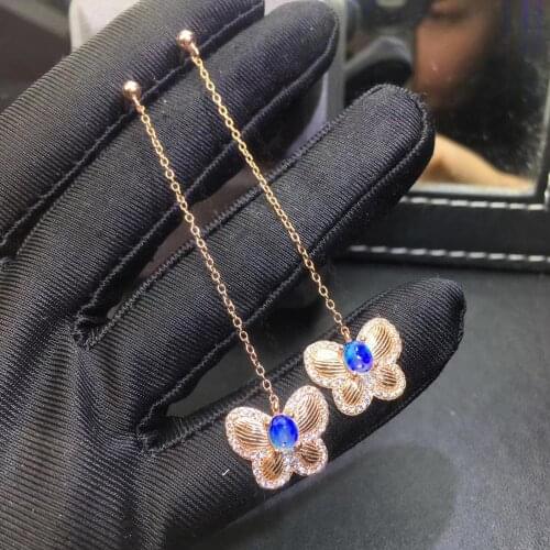 New Arrival Real and Natural New Luxury Opal Natural And Real Opal Earring 925 sterling silver Fine jewelry OpalEarring