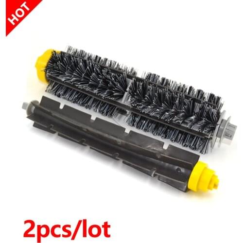 Bristle & Flexible Beater Brush For iRobot Roomba 600 700 Series 650 620 630 660 770 780 790 Vacuum Cleaner Replacement Kits