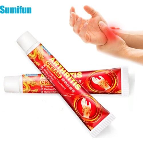 Sumifun 20g Tendon Sheath Arthritis Cream for Hand Wrist Thumb Finger Pain Relief Therapy Tenosynovitis Plaster HealthCare P1201