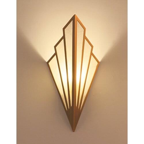 LED Metal Modern Europe Wall Light Bedroom Bedside Lamp Living Room Aisle Sconce Light Fixture Wall Decor Art
