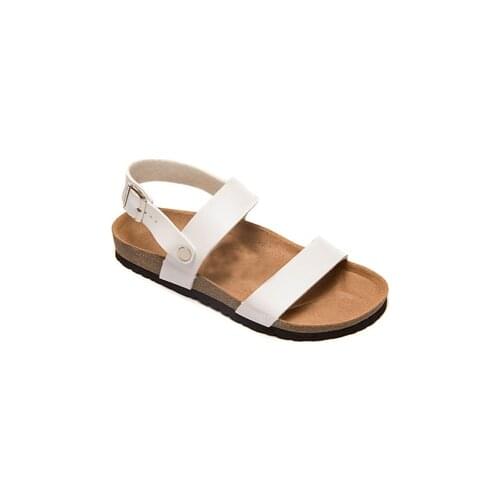High quality leather belt heel outdoor sandals famous luxury brand casual slippers with brand box
