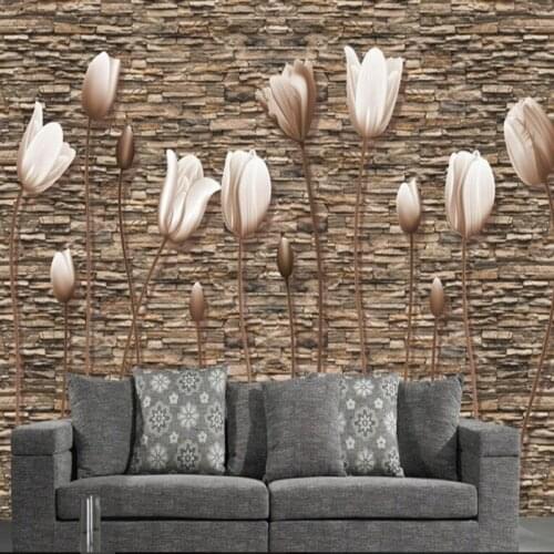 Wellyu Custom large - scale murals nostalgia Retro Yu Mei culture wall stone wall TV wall wallpaper papel de parede