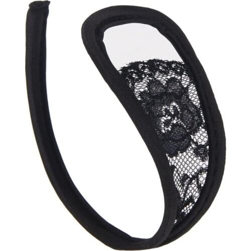 Women Lace Lingerie Panties Mini Cover Underwear Invisible Briefs Knickers Hollow Out Floral C-string LSS169