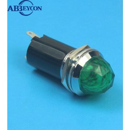 ZS56 16mm blue colour head 2pin AH16-HZ indicator light 220V 24 volt illuminated indicator lights