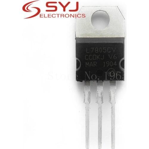 10pcs/lot L7805CV L7805 7805 LM7805 KA7805 Voltage Regulator 5V TO-220 In Stock