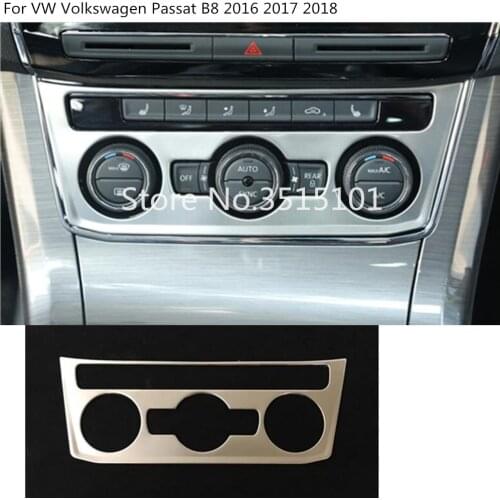 Car control Socket Charge cigarette smoke lighter switch frame lamp trim for Volkswagen VW Passat B8 2016 2017 2018 2019 2020