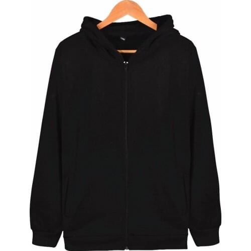 MRMT 2020 Brand Mens Hooded Sweatshirt Solid Color Zipper Mens And Womens Casual Hoodies Sweatshirts