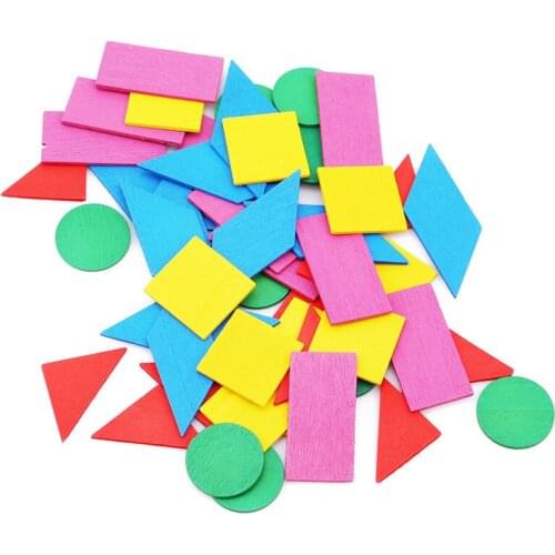 Figure Arithmetic Baby Math Circular Color Wooden Toys Mathematical Geometry Wood Chip Montessori Educational Toy For Kids