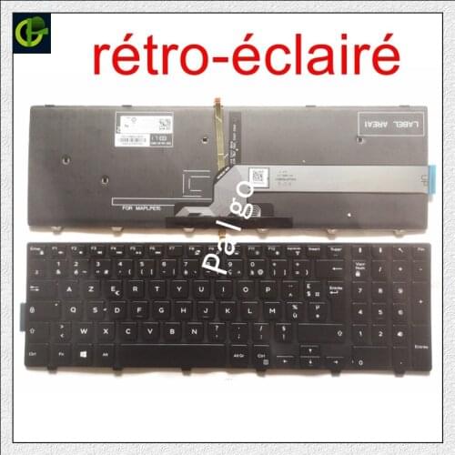 French Azerty Keyboard for Dell Inspiron 15 3000 5000 3541 3542 3543 5542 3550 5545 5547 5755 15-5547 15-5000 FR