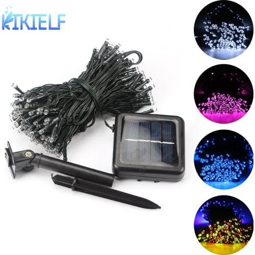 50/100/200 LED Christmas Lamp Solar Fairy String Light Xmas Waterproof Outdoor Garden Party Tree Wedding Holiday Decoration