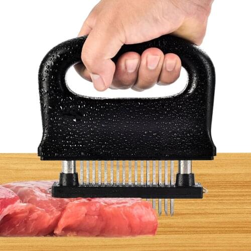 48 Blades Needle Meat Tenderizer Stainless Steel Knife Meat Beaf Steak Mallet Meat Tenderizer Hammer Pounder Cooking Tools