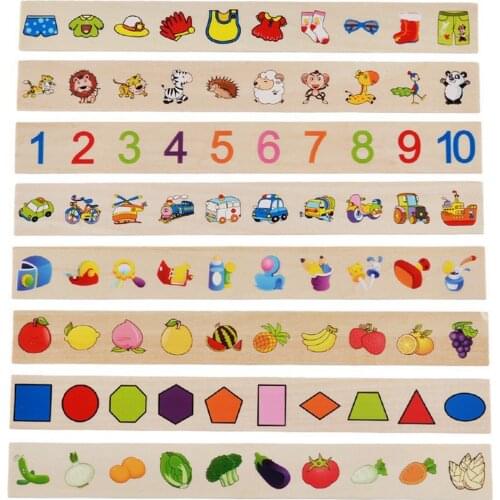 Early Learning Toy, Wooden Knowledge Classification Box Montessori Toys Early Education Toy for Toddlers Preschool Teaching