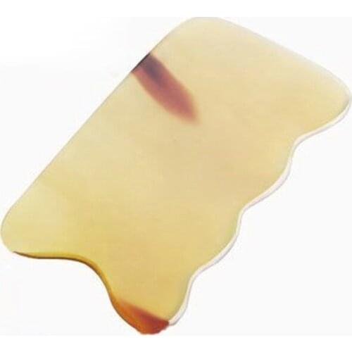 Gua sha tool Natural Horn Guasha Care Household Massager Manual Tool Scraper Board Body General Back Face Neck Facial Scraping