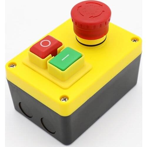 KJD17D-2 250V 16A Electromagnetic Switch Applicable to Electric Tools and Machine Tool Equipment Emergency stop function