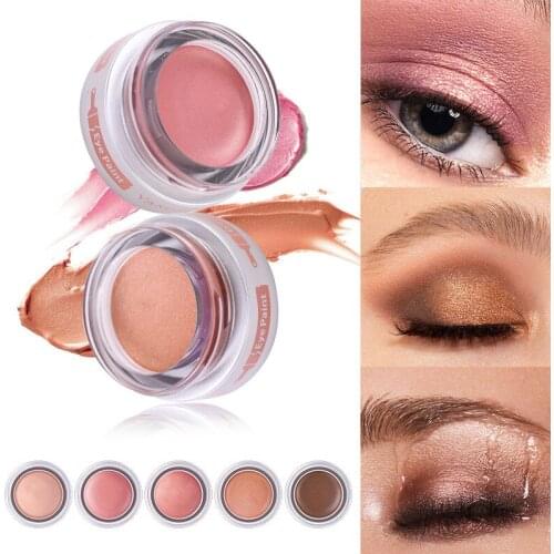 YANQINA Monochrome Pearly Lustre Eyeshadow Stage Makeup Brighten Powder High Pearly Lustre Glitter Makeup Cosmetic Gift 8511