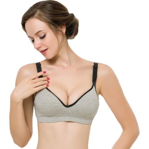 Maternity Underwear For Breastfeeding Nursing Bras Pregnancy Clothes Breast Feeding Bra For Pregnant Women Without Steel Ring